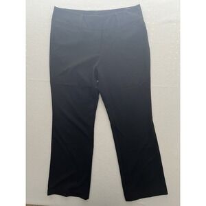 New York & Company Black Straight-Leg Dress Pants